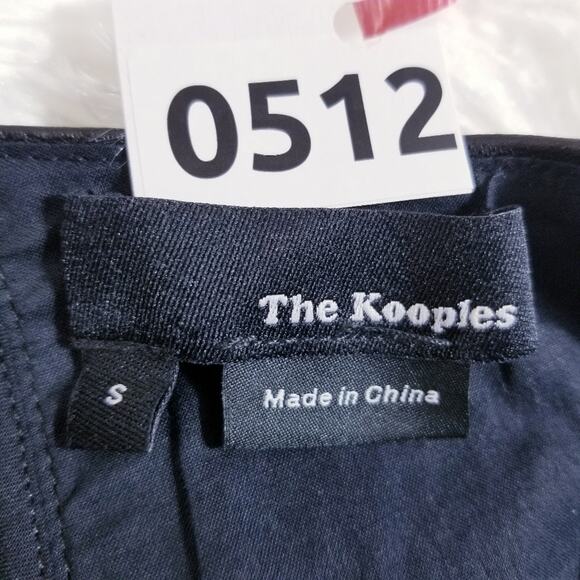 The Kooples Leather Details Sheath Dress Slit - Picture 10 of 12